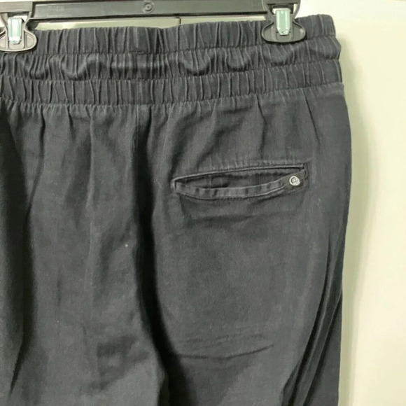 Cheap Monday Flow Crop  Jaded Black Pants Pull On Small - Picture 3 of 8